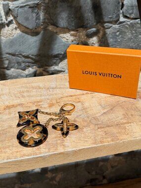 Louis Vuitton Brown Tortoise Insolence Bag Charm
